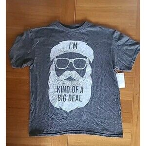 Big Deal Santa Tshirt Kids Size XL/XG